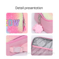 Plush lunch bag/Children's lunch bag/Children's plush large capacity lunch bag